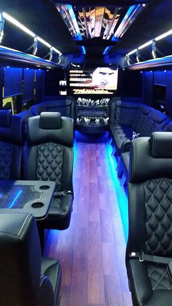 nightlife limousine bus rentals